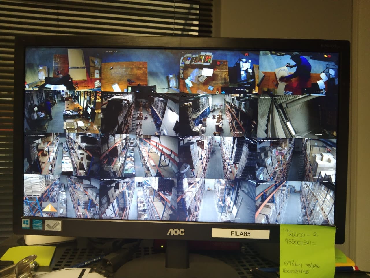 CCTV Monitoring Station